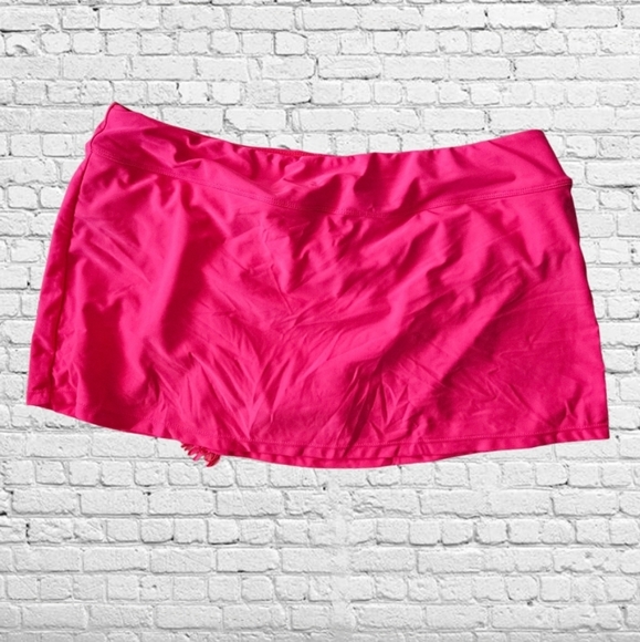 Collections by Catalina Skirt Swimsuit Drawstring Tummy Control - Picture 2 of 7